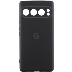 Чохол для Google Pixel 9 Pro Чорний Silicone Cover Lakshmi Full Camera with Logo