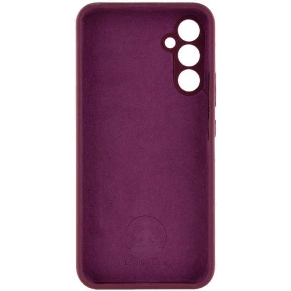 Чохол для Samsung Galaxy A36 5G Бордовий Silicone Cover Lakshmi Full Camera - Зображення 3