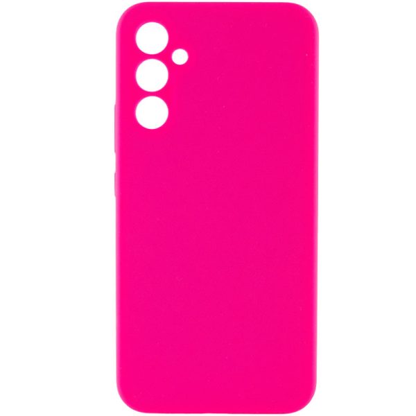 Чохол для Samsung Galaxy A36 5G Рожевий Silicone Cover Lakshmi Full Camera
