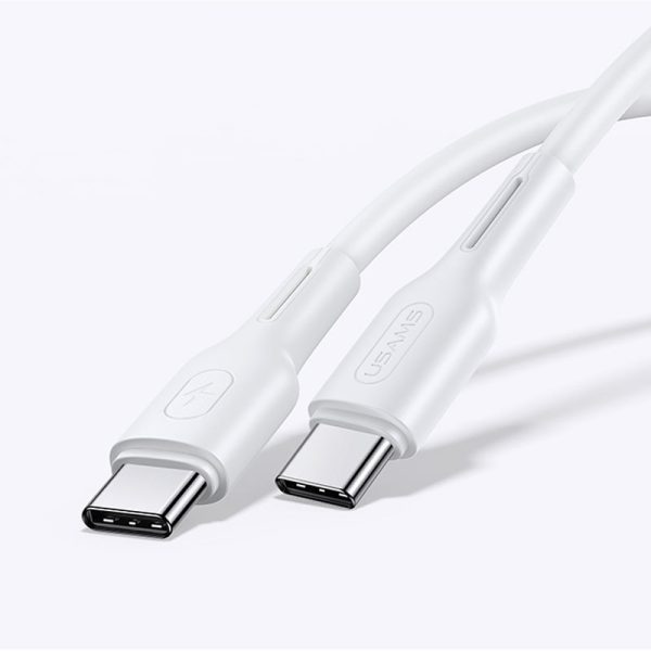 Дата кабель USAMS US-SJ459 U43 Type-C to Type-C 100W PD (1.2m) - Зображення 7