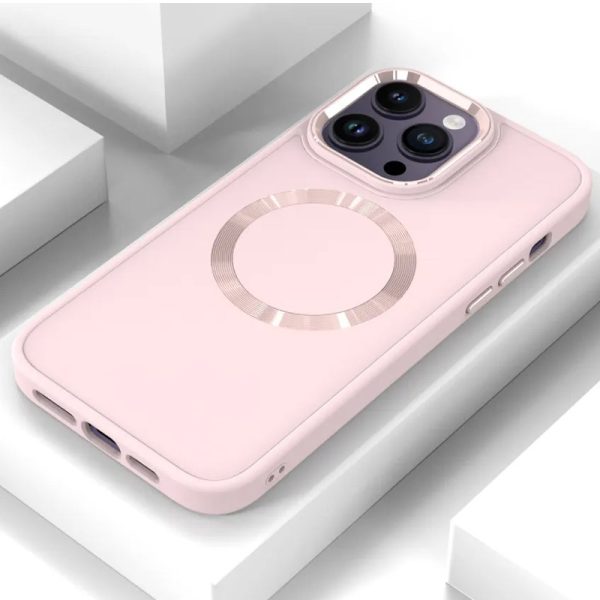 Чохол для iPhone 13 Pro Рожевий Bonbon Metal Style with MagSafe - Зображення 2