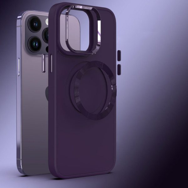 Чохол для iPhone 13 Pro Фіолетовий Bonbon Metal Style with MagSafe - Зображення 2