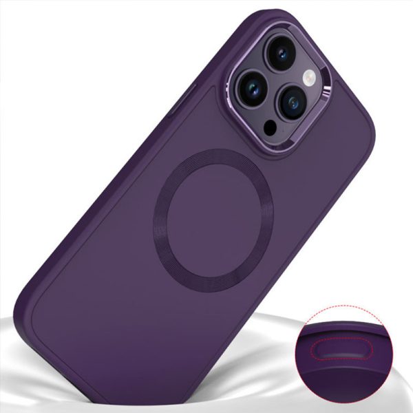 Чохол для iPhone 13 Pro Фіолетовий Bonbon Metal Style with MagSafe - Зображення 5