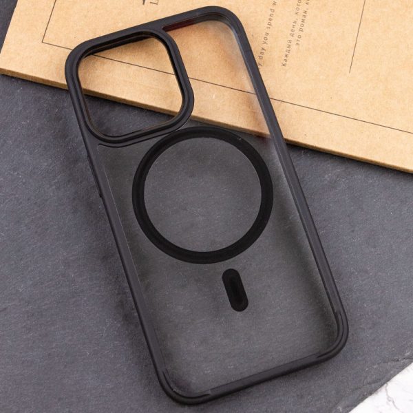 Чохол для iPhone 15 Чорний SGP Ultra Hybrid Mag - Зображення 4