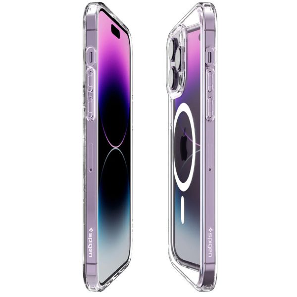 Чохол для iPhone 15 Pro Max Прозорий SGP Ultra Hybrid (MagFit) - Зображення 4