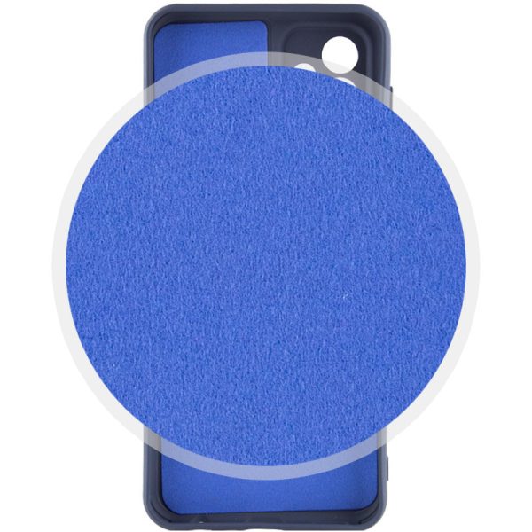 Чохол для Samsung Galaxy A32 5G / M32 5G Синій Silicone Cover Lakshmi Full Camera - Зображення 3
