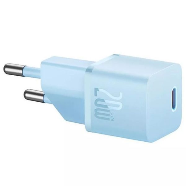 Зарядний пристрій Baseus GaN5 Fast Charger (mini) 1C 20W (CCGN05010) - Зображення 3