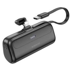 Павербанк Power Bank BOROFONE BJ41 Pocket with cable 5000 mAh