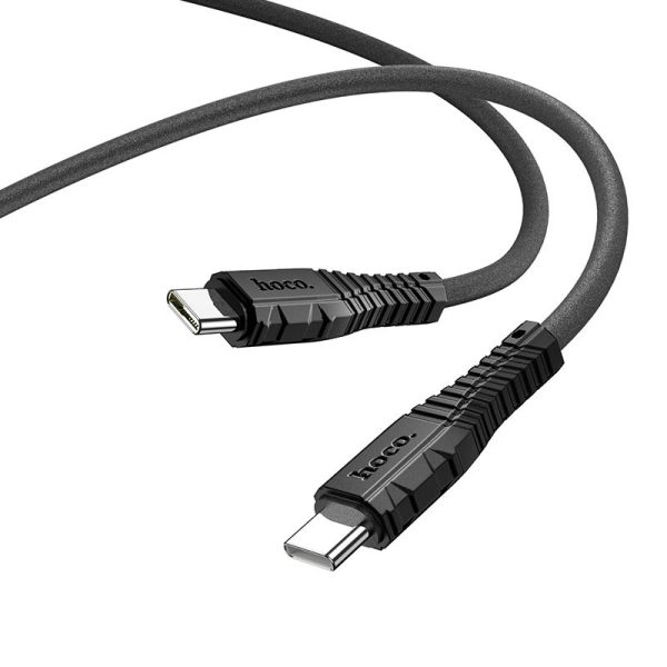 Дата кабель Hoco  X67 ""Nano"" 60W Type-C to Type-C (1m) - Зображення 3
