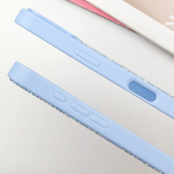 Чохол для iPhone 16 Pro Синій Bling World Rock Diamond with MagSafe - Зображення 2