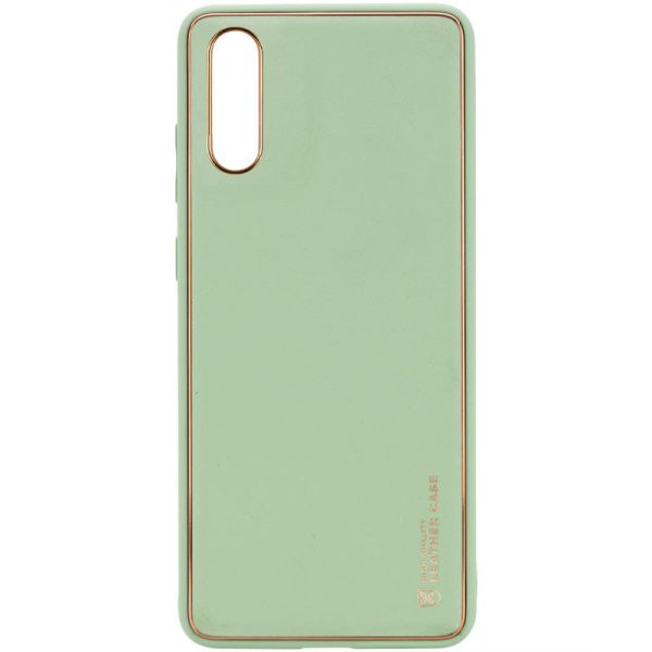 Шкіряний чохол для Samsung Galaxy A50 (A505F) / A50s / A30s Зелений Xshield