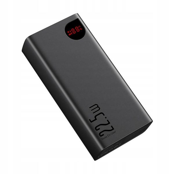 Павербанк Power Bank Baseus Adaman Digital Display 22.5W 40000mAh (PPAD020101) - Зображення 3
