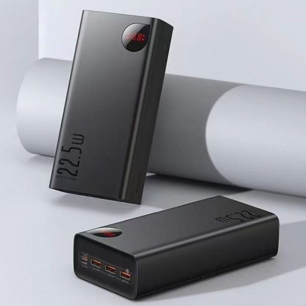 Павербанк Power Bank Baseus Adaman Digital Display 22.5W 40000mAh (PPAD020101) - Зображення 7