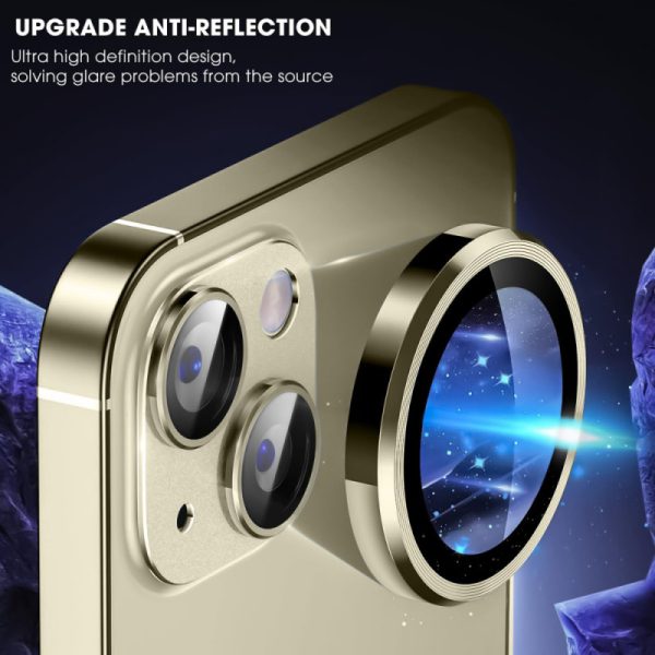Захисне скло для iPhone 15 / 15 Plus Metal Classic на камеру - Зображення 4
