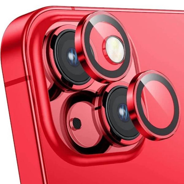 Захисне скло для iPhone 15 / 15 Plus Metal Classic на камеру - Зображення 6