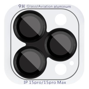 Захисне скло для iPhone 15 Pro / 15 Pro Max Metal Classic на камеру