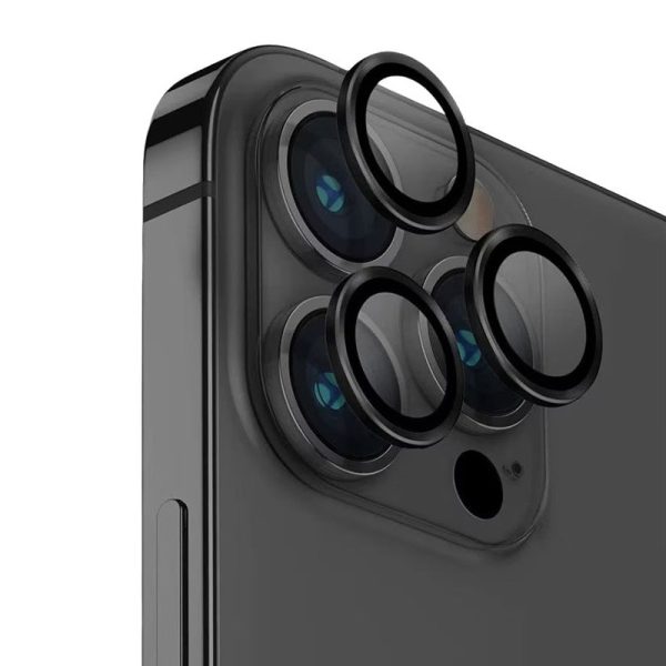 Захисне скло для iPhone 15 Pro / 15 Pro Max Metal Classic на камеру - Зображення 2
