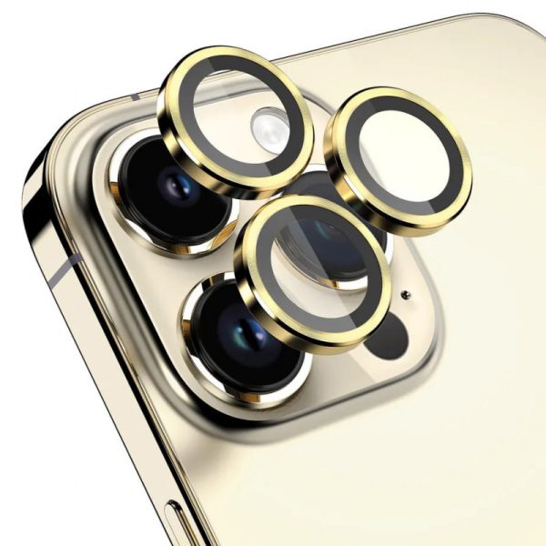 Захисне скло для iPhone 15 Pro / 15 Pro Max Metal Classic на камеру - Зображення 5