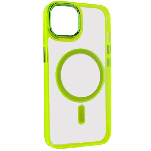 Чохол для iPhone 12 Pro Max Жовтий TPU Iris with MagSafe - Зображення 2