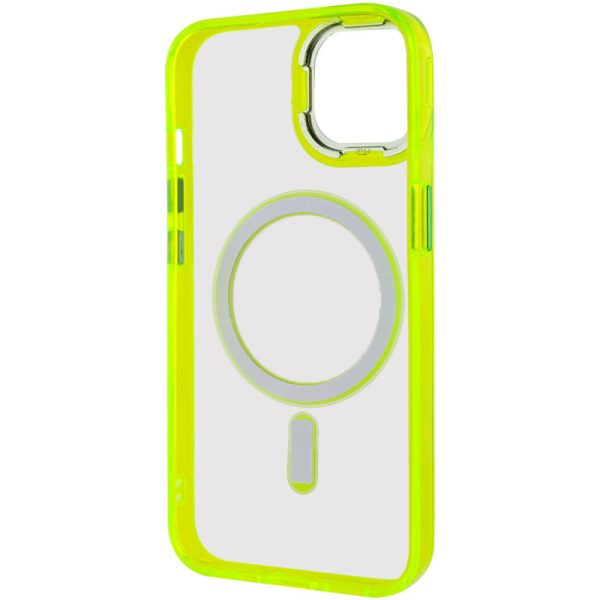 Чохол для iPhone 12 Pro Max Жовтий TPU Iris with MagSafe - Зображення 4