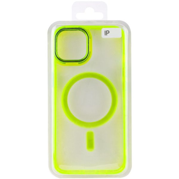 Чохол для iPhone 12 Pro Max Жовтий TPU Iris with MagSafe - Зображення 8