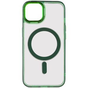 Чохол для iPhone 12 Pro Max Зелений TPU Iris with MagSafe