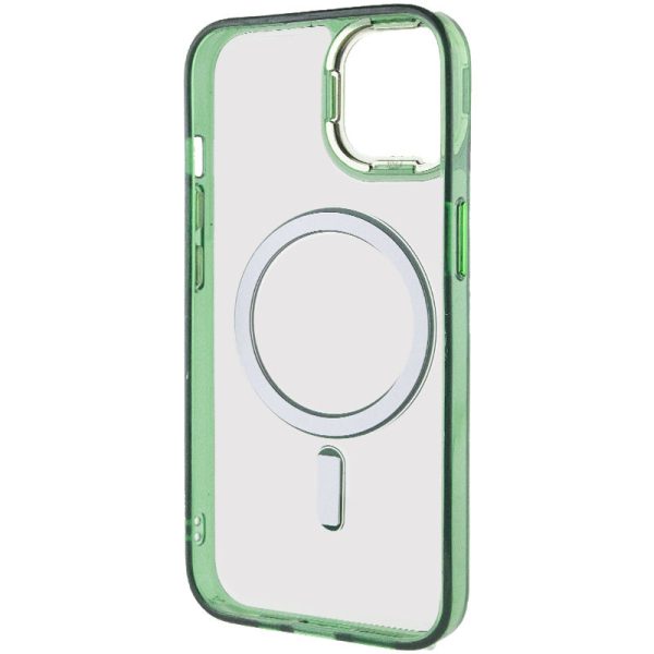 Чохол для iPhone 12 Pro Max Зелений TPU Iris with MagSafe - Зображення 4