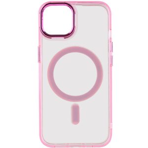 Чохол для iPhone 12 Pro Max Рожевий TPU Iris with MagSafe