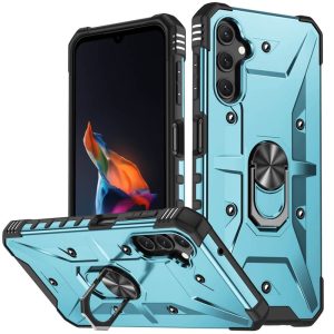 Ударостійкий чохол для Samsung Galaxy A14 4G/5G Блакитний Pathfinder Ring