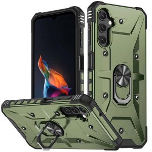 Ударостійкий чохол для Samsung Galaxy A14 4G/5G Зелений Pathfinder Ring