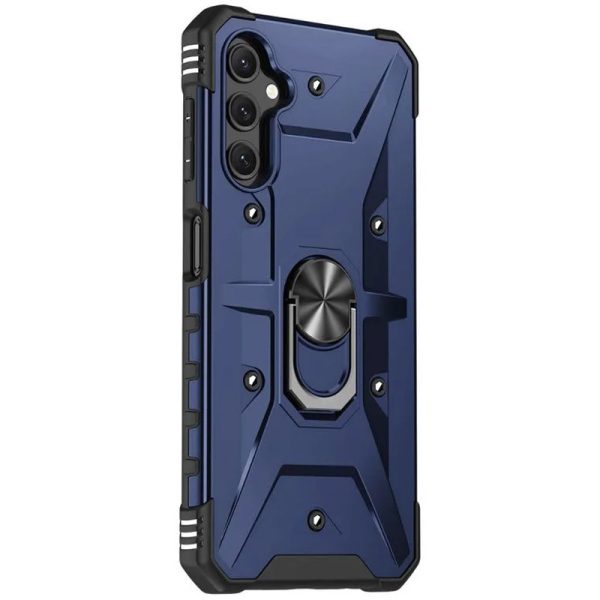 Ударостійкий чохол для Samsung Galaxy A14 4G/5G Синій Pathfinder Ring - Зображення 2