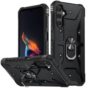 Ударостійкий чохол для Samsung Galaxy A14 4G/5G Чорний Pathfinder Ring