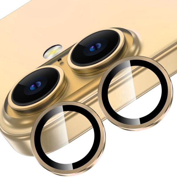 Захисне скло для iPhone 16 / 16 Plus Metal Classic на камеру - Зображення 3