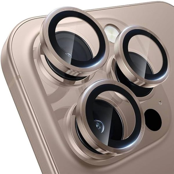 Захисне скло для iPhone 16 Pro / 16 Pro Max Metal Classic на камеру - Зображення 2