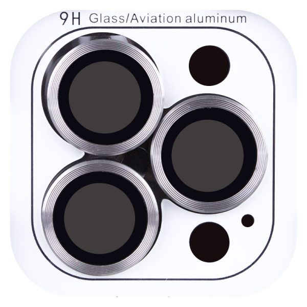 Захисне скло для iPhone 16 Pro / 16 Pro Max Metal Classic на камеру - Зображення 3