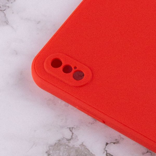 Силіконовий чохол для Apple iPhone X / XS Червоний Candy Full Camera - Зображення 3