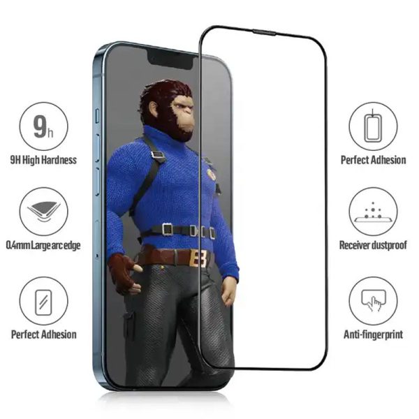 Захисне 2.5D скло Blueo Corning Gorilla Glass для Apple iPhone 14 Pro Max - Зображення 2
