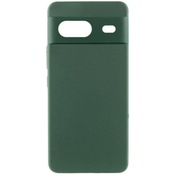 Чохол для Google Pixel 8a Зелений Silicone Cover Lakshmi Full Camera