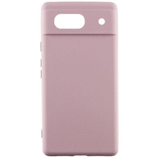 Чохол для Google Pixel 8a Рожевий Silicone Cover Lakshmi Full Camera
