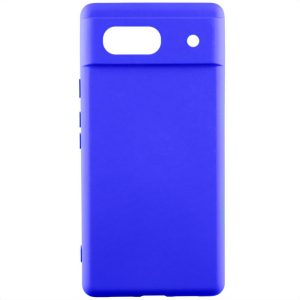 Чохол для Google Pixel 8a Синій Silicone Cover Lakshmi Full Camera