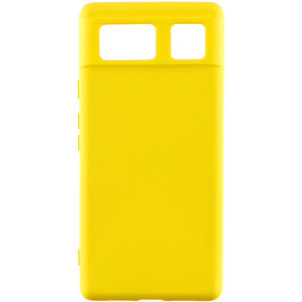 Чохол для Google Pixel 6 Жовтий Silicone Cover Lakshmi (A)