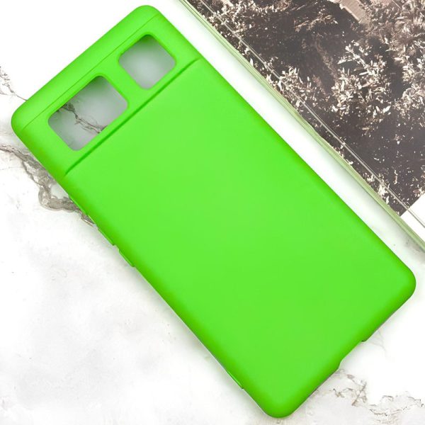 Чохол для Google Pixel 6 Салатовий Silicone Cover Lakshmi (A) - Зображення 2