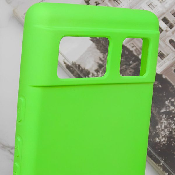 Чохол для Google Pixel 6 Салатовий Silicone Cover Lakshmi (A) - Зображення 5