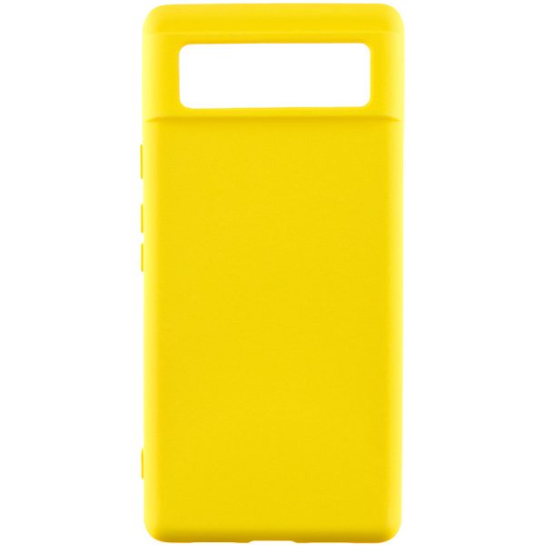 Чохол для Google Pixel 6 Pro Жовтий Silicone Cover Lakshmi (A)