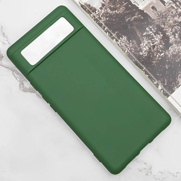 Чохол для Google Pixel 6 Pro Зелений Silicone Cover Lakshmi (A) - Зображення 2