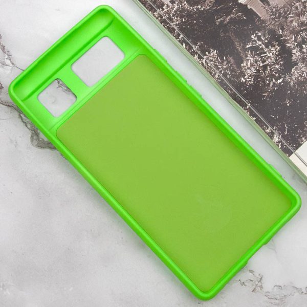 Чохол для Google Pixel 6 Pro Салатовий Silicone Cover Lakshmi (A) - Зображення 3