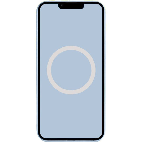 Чохол для iPhone 14 Pro Блакитний Silicone case full with Magsafe and Animation - Зображення 3
