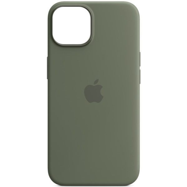 Чохол для iPhone 14 Pro Зелений Silicone case full with Magsafe and Animation - Зображення 2