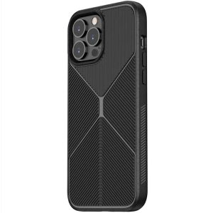 Чохол для iPhone 12 Pro Max Чорний TPU ЧорнийWood