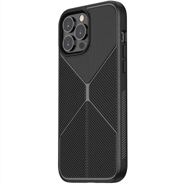 Чохол для iPhone 13 Pro Чорний TPU ЧорнийWood